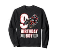 Motocross Birthday Dirt Bike 9Th Sweatshirt - Minimalist Print for Adults - T-Shirt, Sweatshirt, Hoodie