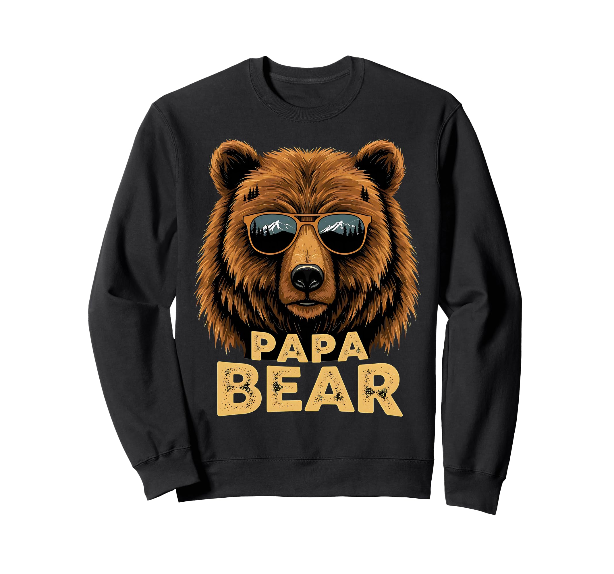 Vatertagsgeschenk F R Papa Bear Opa Sweatshirt - Unique Graphic Unisex - T-Shirt, Sweatshirt, Hoodie
