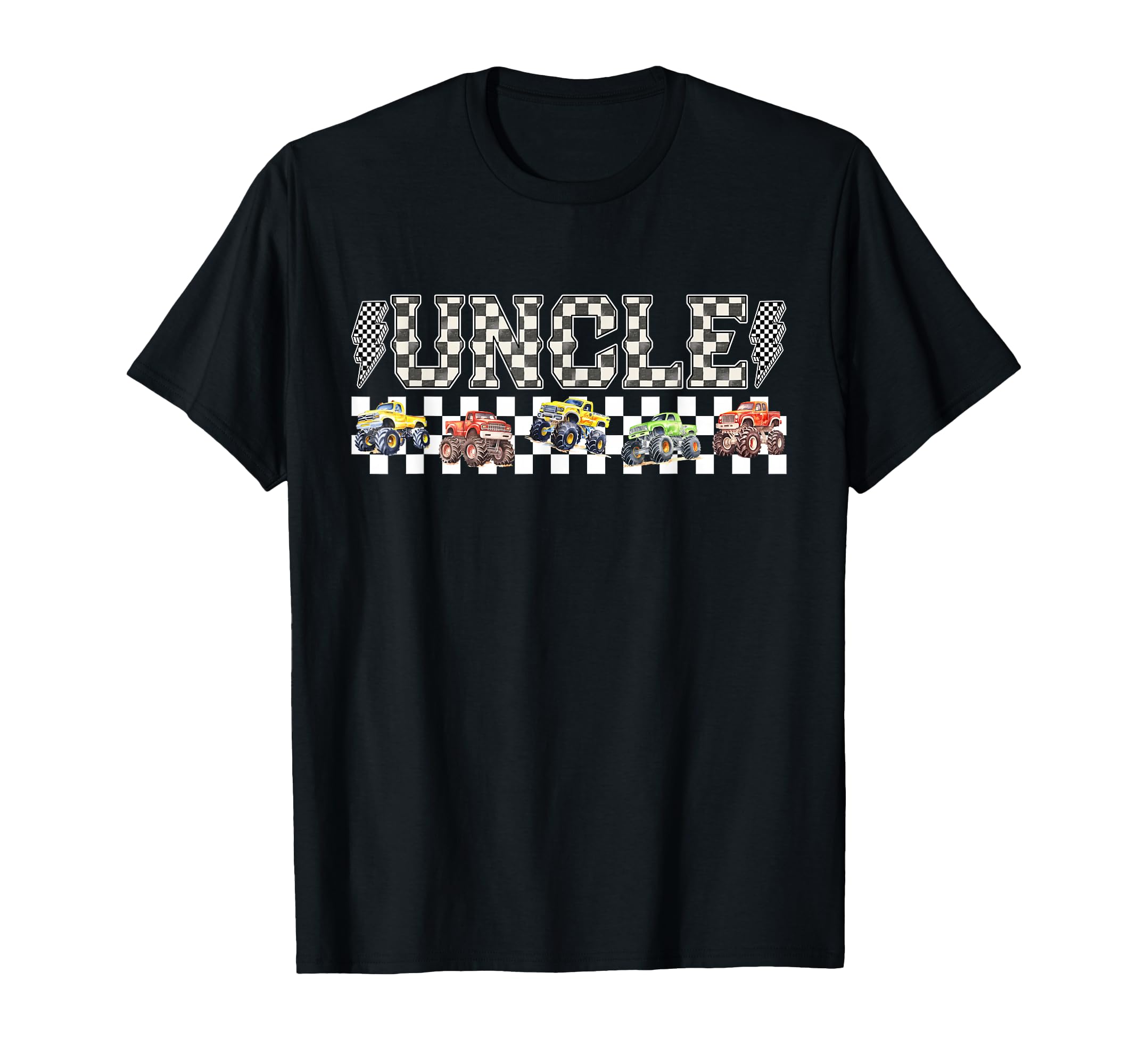 Uncle Monster Truck Family Crew T-Shirt - Unique Graphic for Adults - T-Shirt, Sweatshirt, Hoodie