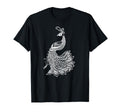 Womens Beautiful Mandala Art Bird T-Shirt - Fun Novelty Design Men Women - T-Shirt, Sweatshirt, Hoodie