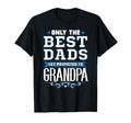 Only Best Dads Get Promoted To Grandpa T-Shirt - Minimalist Print Men Women - T-Shirt, Sweatshirt, Hoodie