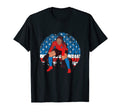 Soccer American Flag Patriotic Usa T-Shirt - Custom Art Print for Adults - T-Shirt, Sweatshirt, Hoodie