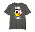 Ball Dad Funny Baseball Softball T-Shirt - Trendy Graphic for Adults - T-Shirt, Sweatshirt, Hoodie