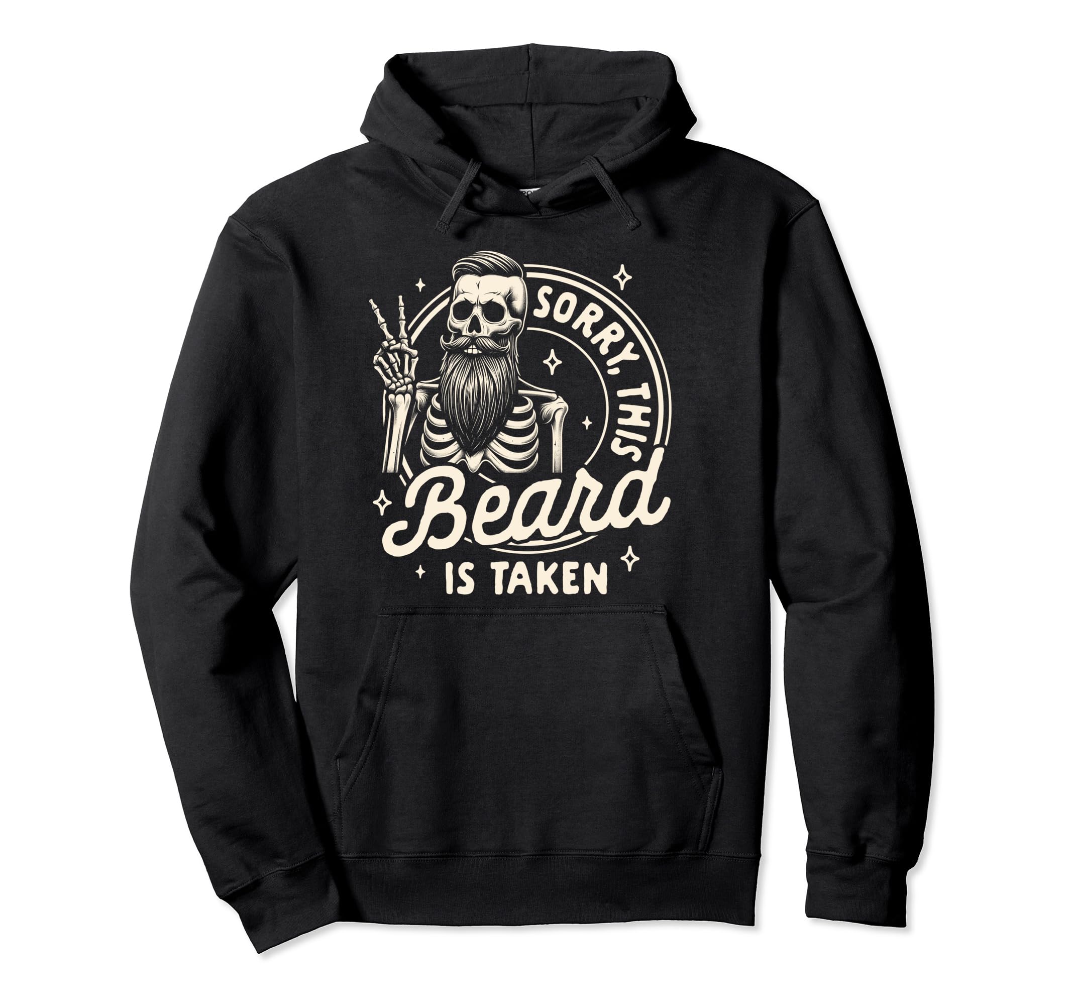 Bearded Dad Daddy Fathers Day Sorry This Hoodie - Graphic Print Unisex - T-Shirt, Sweatshirt, Hoodie