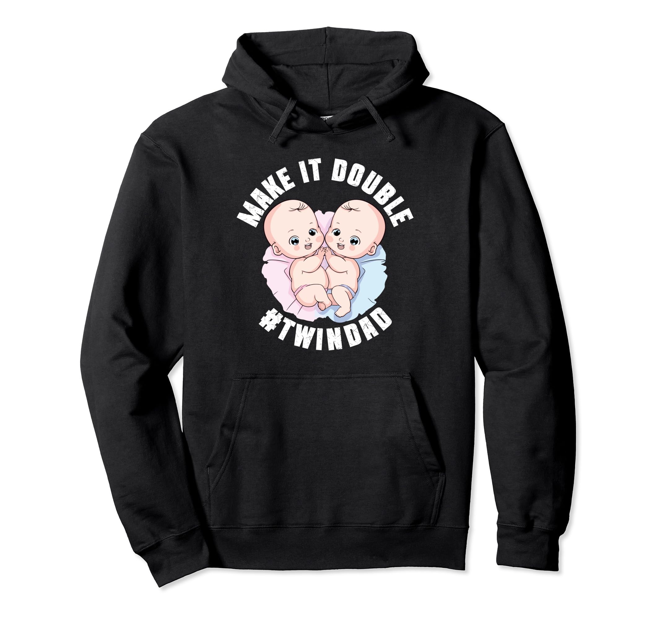 Dad Twins Fathers Day Best Dad Ever Father Hoodie - Trendy Graphic Unisex - T-Shirt, Sweatshirt, Hoodie