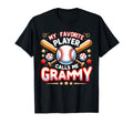 My Favorite Player Calls Me Grammy T-Shirt - Trendy Graphic Unisex - T-Shirt, Sweatshirt, Hoodie