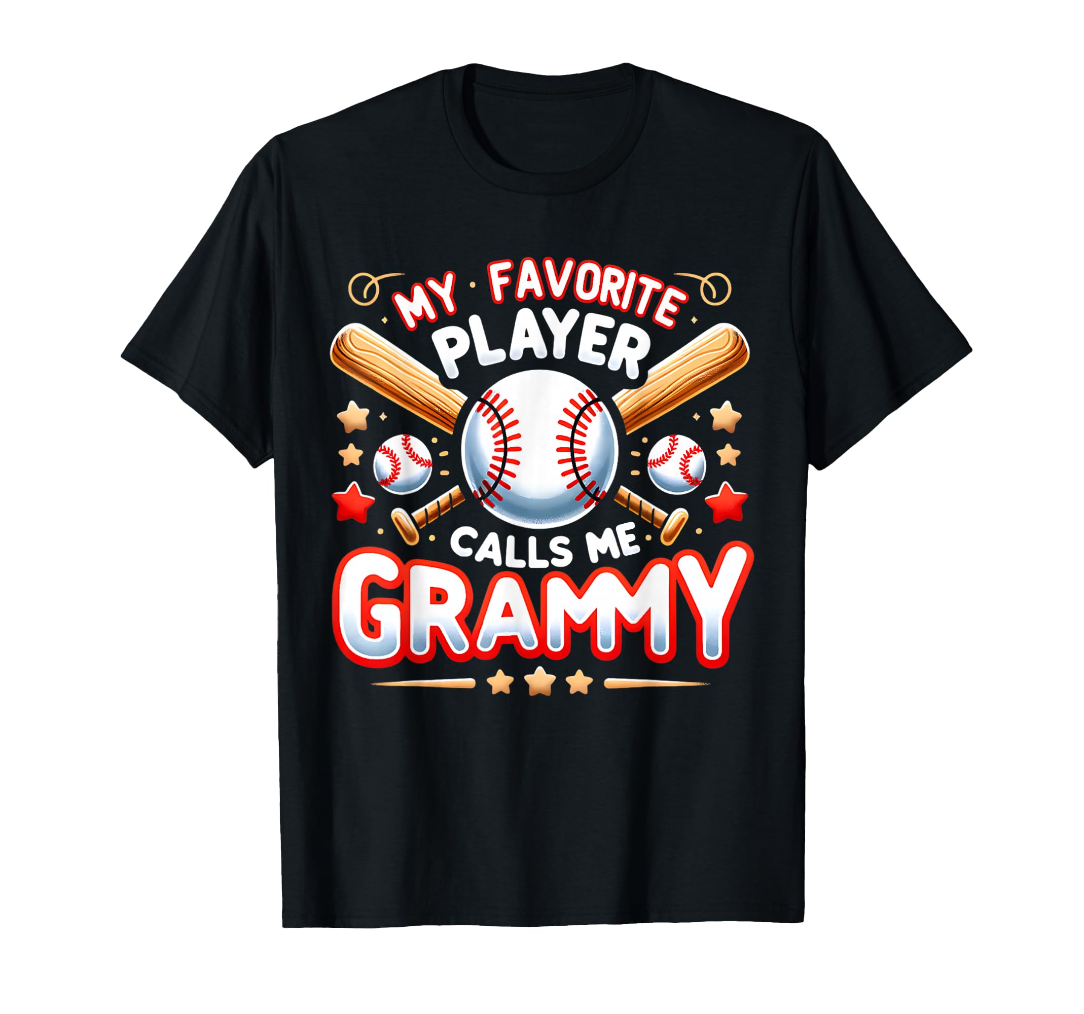 My Favorite Player Calls Me Grammy T-Shirt - Trendy Graphic Unisex - T-Shirt, Sweatshirt, Hoodie