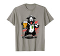 Guinea Pig Beer And Tattoo Funny Soccer T-Shirt - Graphic Print for Adults - T-Shirt, Sweatshirt, Hoodie