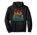 Proud Dad Teenager 13Th Birthday Hoodie - Unique Graphic Unisex - T-Shirt, Sweatshirt, Hoodie
