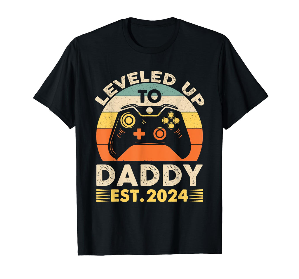 Im Going To Be Daddy 2024 I Leveled Up T-Shirt - Novelty Apparel Men Women - T-Shirt, Sweatshirt, Hoodie