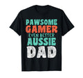 Pawsome Gamer Even Better Aussie T-Shirt - Fun Novelty Design for Adults - T-Shirt, Sweatshirt, Hoodie