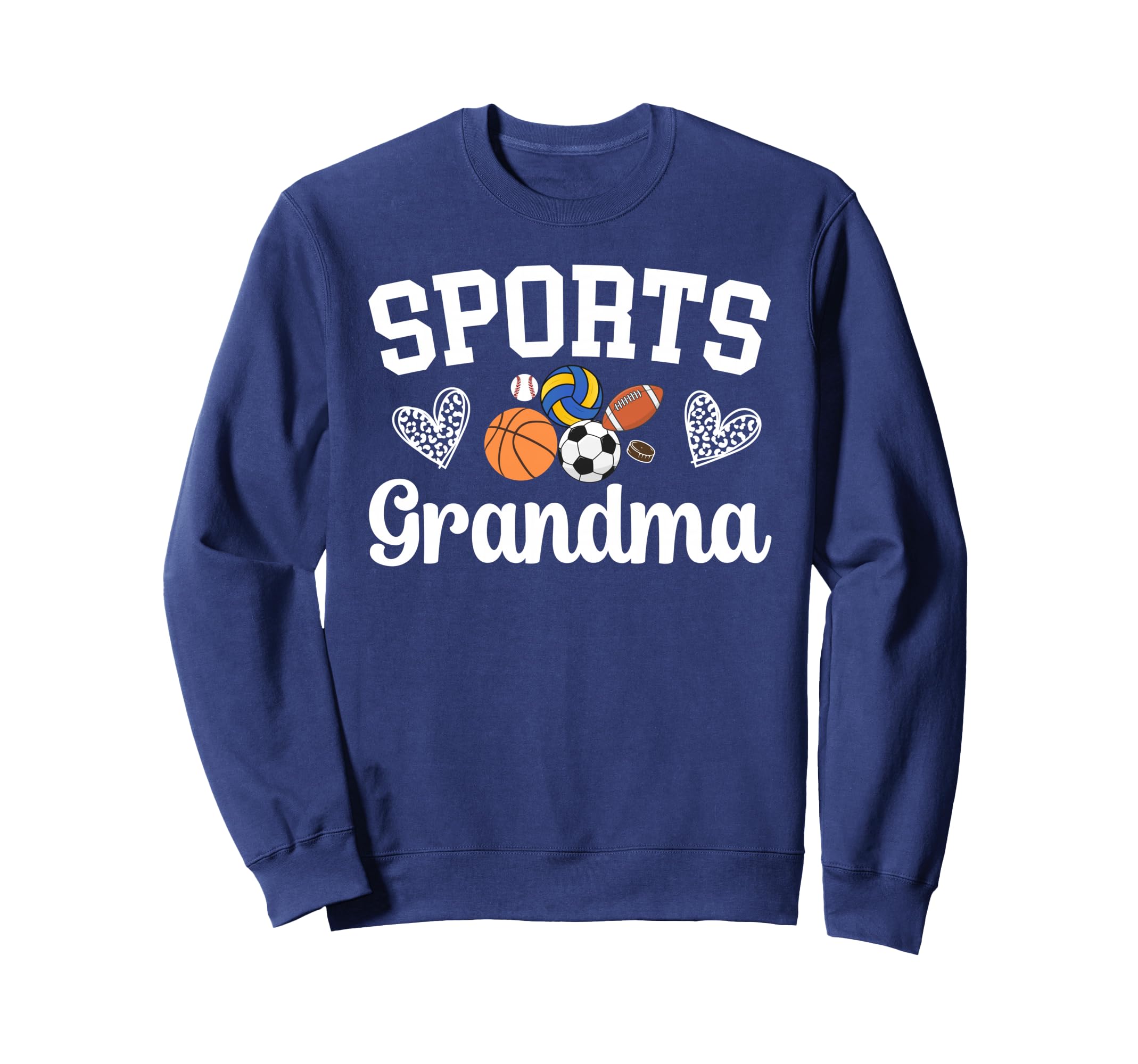 Sports Grandma Sports Sweatshirt - Fun Novelty Design for Adults - T-Shirt, Sweatshirt, Hoodie