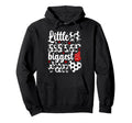 Little Sister Soccer Sister Soccer Hoodie - Custom Art Print for Adults - T-Shirt, Sweatshirt, Hoodie