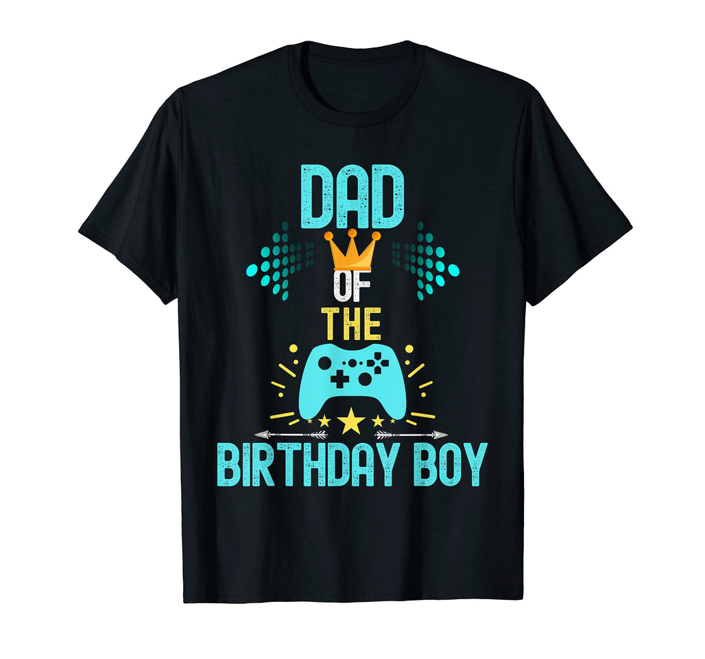 Video Gamer Birthday Party Dad T-Shirt - Aesthetic Graphic for Adults - T-Shirt, Sweatshirt, Hoodie