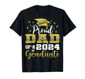 Super Proud Dad 2024 Graduate T-Shirt - Minimalist Print for Adults - T-Shirt, Sweatshirt, Hoodie