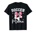 Soccer Mama Coquette Bow Soccer Mom T-Shirt - Minimalist Print Unisex - T-Shirt, Sweatshirt, Hoodie
