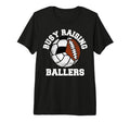 Busy Raising Ballers Funny Volleyball T-Shirt - Novelty Apparel Men Women - T-Shirt, Sweatshirt, Hoodie
