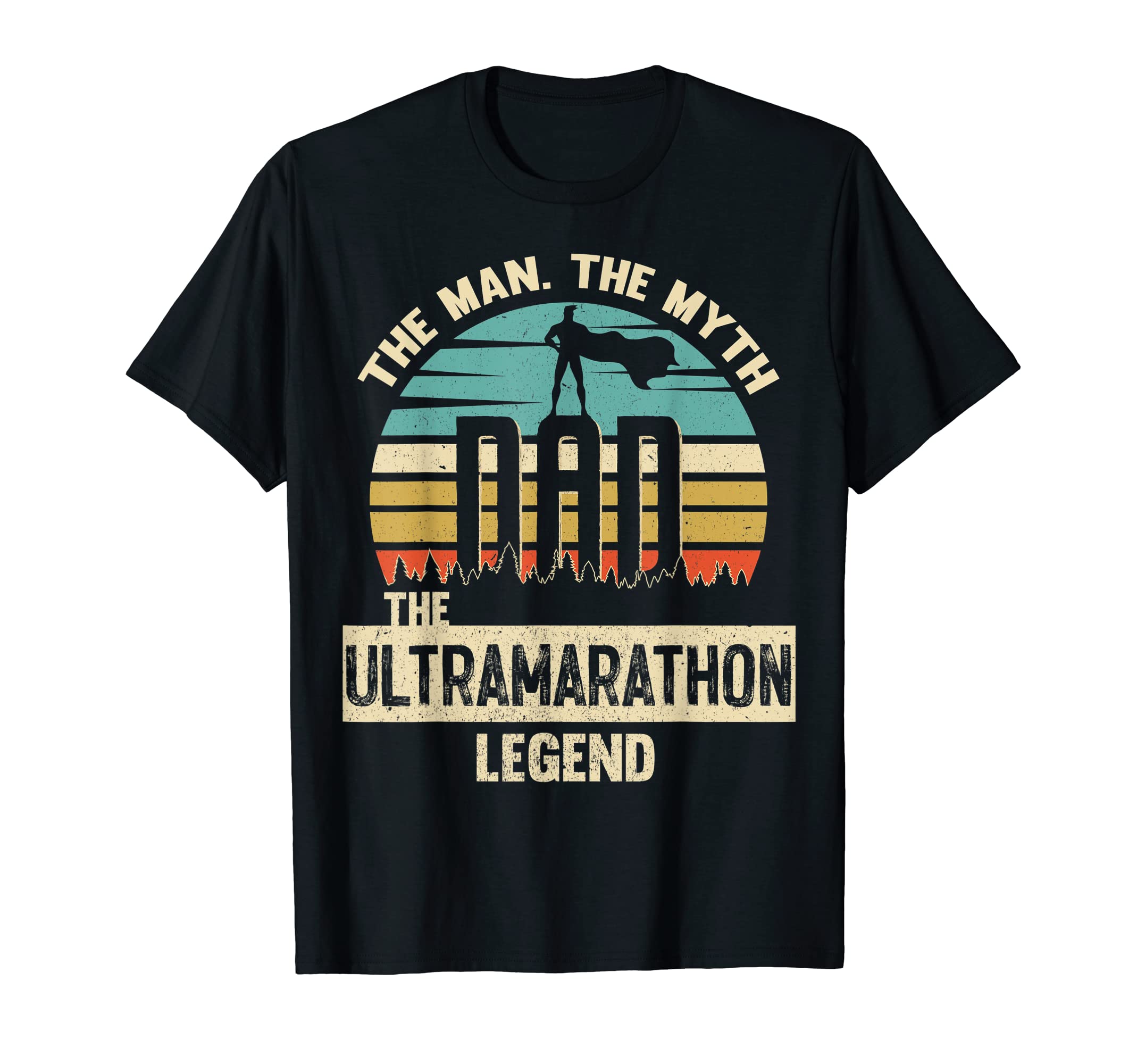 Myth Legend Dad Ultramarathon T-Shirt - Minimalist Print Men Women - T-Shirt, Sweatshirt, Hoodie