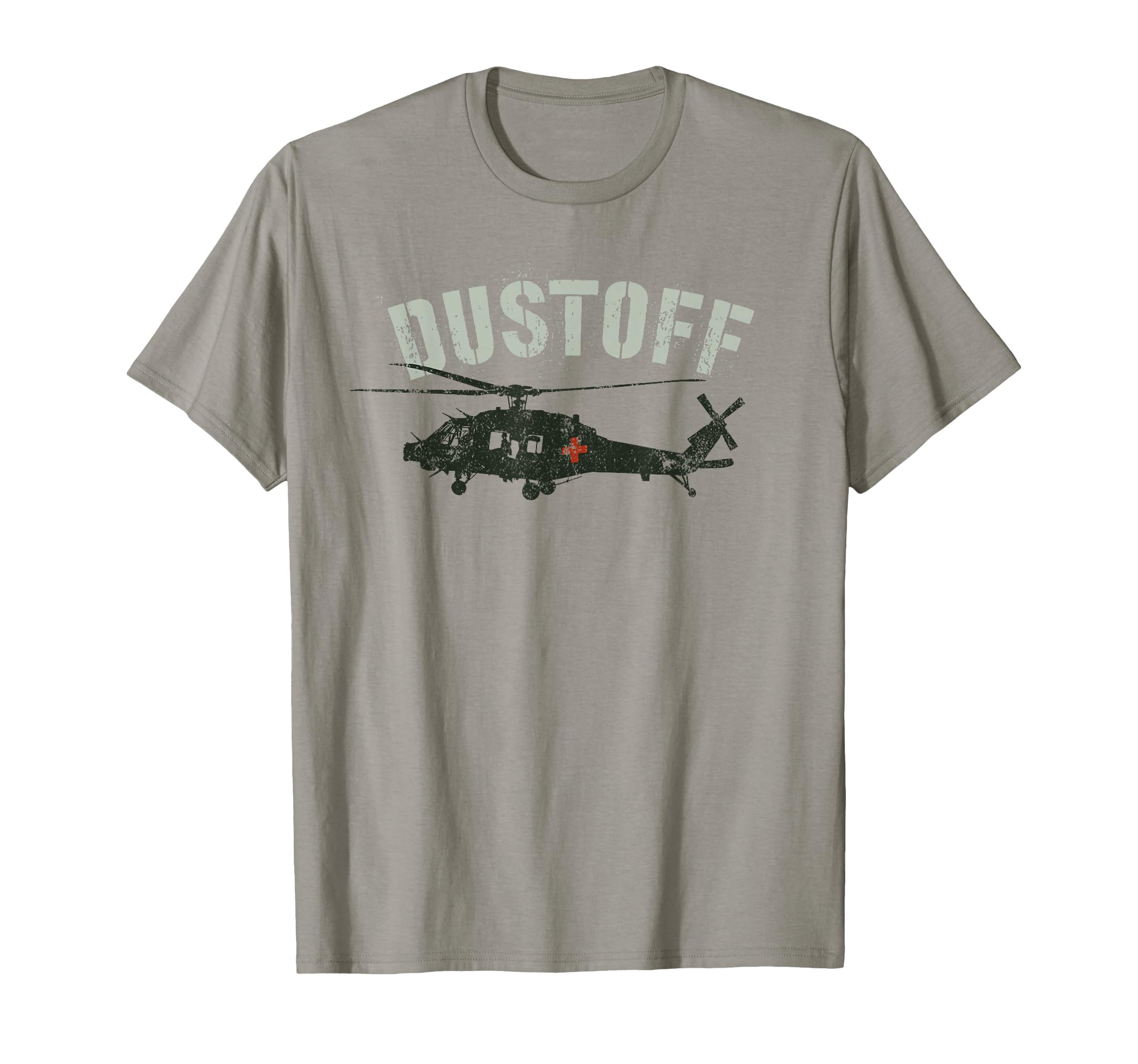 Military Dustoff Medevac Helicopter T-Shirt - Minimalist Print Unisex - T-Shirt, Sweatshirt, Hoodie