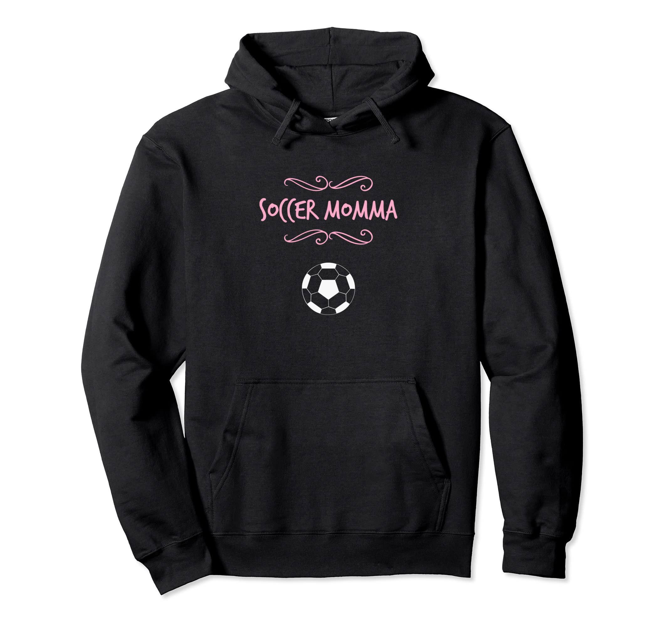 Soccer Momma Hoodie - Novelty Apparel for Adults - T-Shirt, Sweatshirt, Hoodie