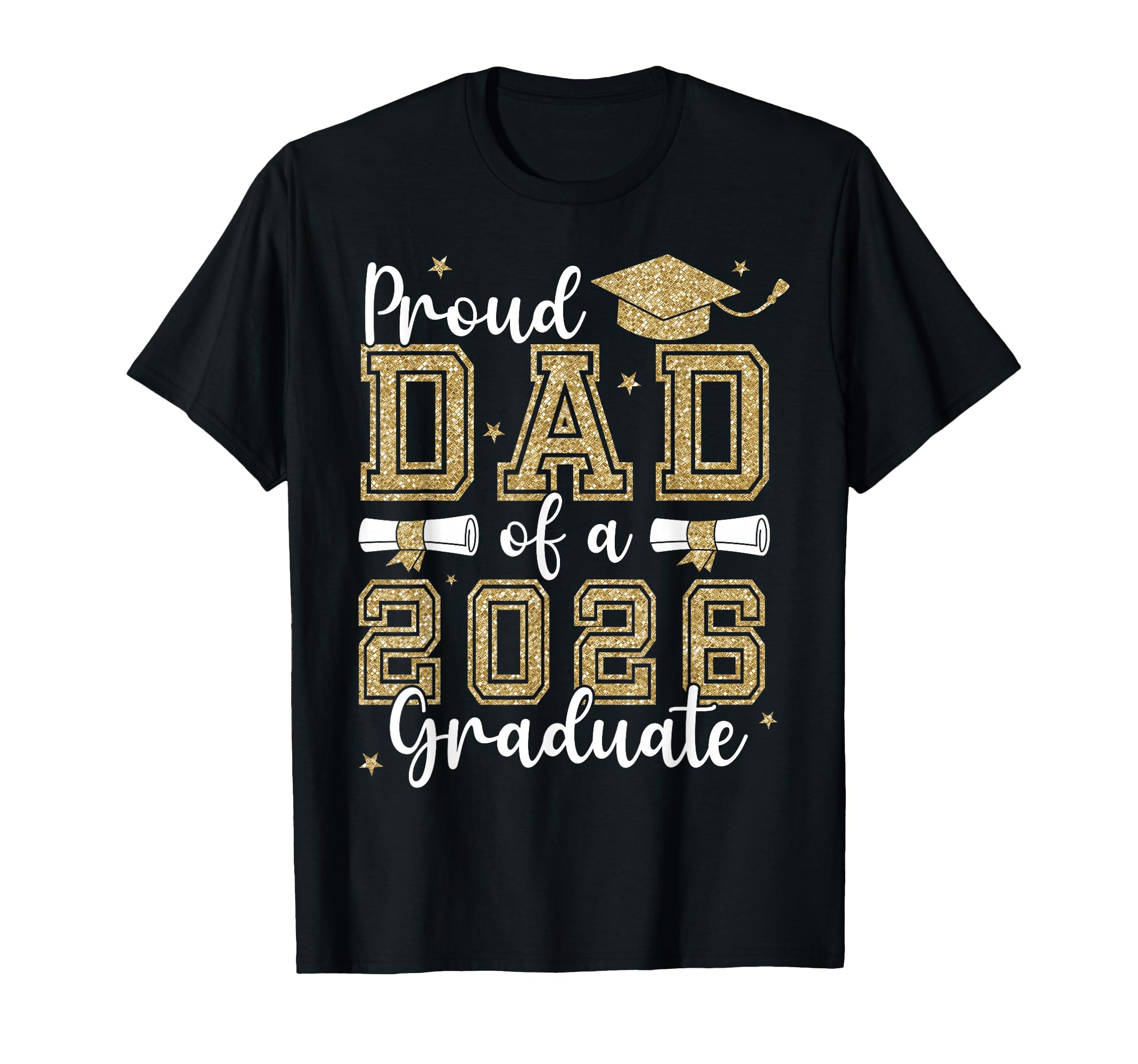 Senior Dad 2026 Graduation Proud Dad T-Shirt - Trendy Graphic for Adults - T-Shirt, Sweatshirt, Hoodie