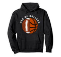 Dad Ballers Funny Football Basketball Dad Hoodie - Aesthetic Graphic Unisex - T-Shirt, Sweatshirt, Hoodie