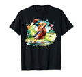 Color Mallard Duck Playing Golf T-Shirt - Fun Novelty Design Unisex - T-Shirt, Sweatshirt, Hoodie