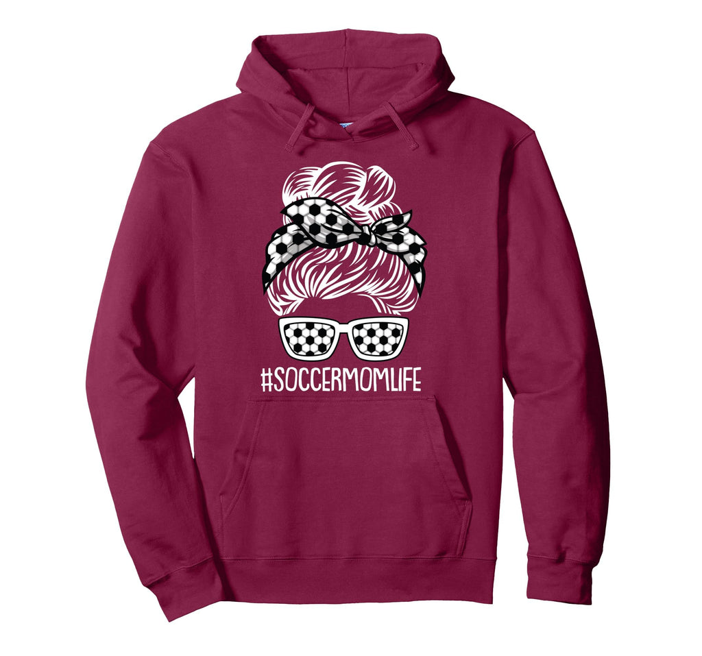 Soccer Mom Life Mothers Day Sport Lover Hoodie - Trendy Graphic Unisex - T-Shirt, Sweatshirt, Hoodie
