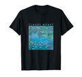 Claude Monet Funny Water Lilies T-Shirt - Graphic Print Unisex - T-Shirt, Sweatshirt, Hoodie