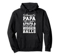 Soccer Papa Funny Papa Soccer Player Papa Hoodie - Graphic Print Unisex - T-Shirt, Sweatshirt, Hoodie