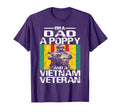 Dad Poppy Vietnam Veteran T-Shirt - Custom Art Print Men Women - T-Shirt, Sweatshirt, Hoodie