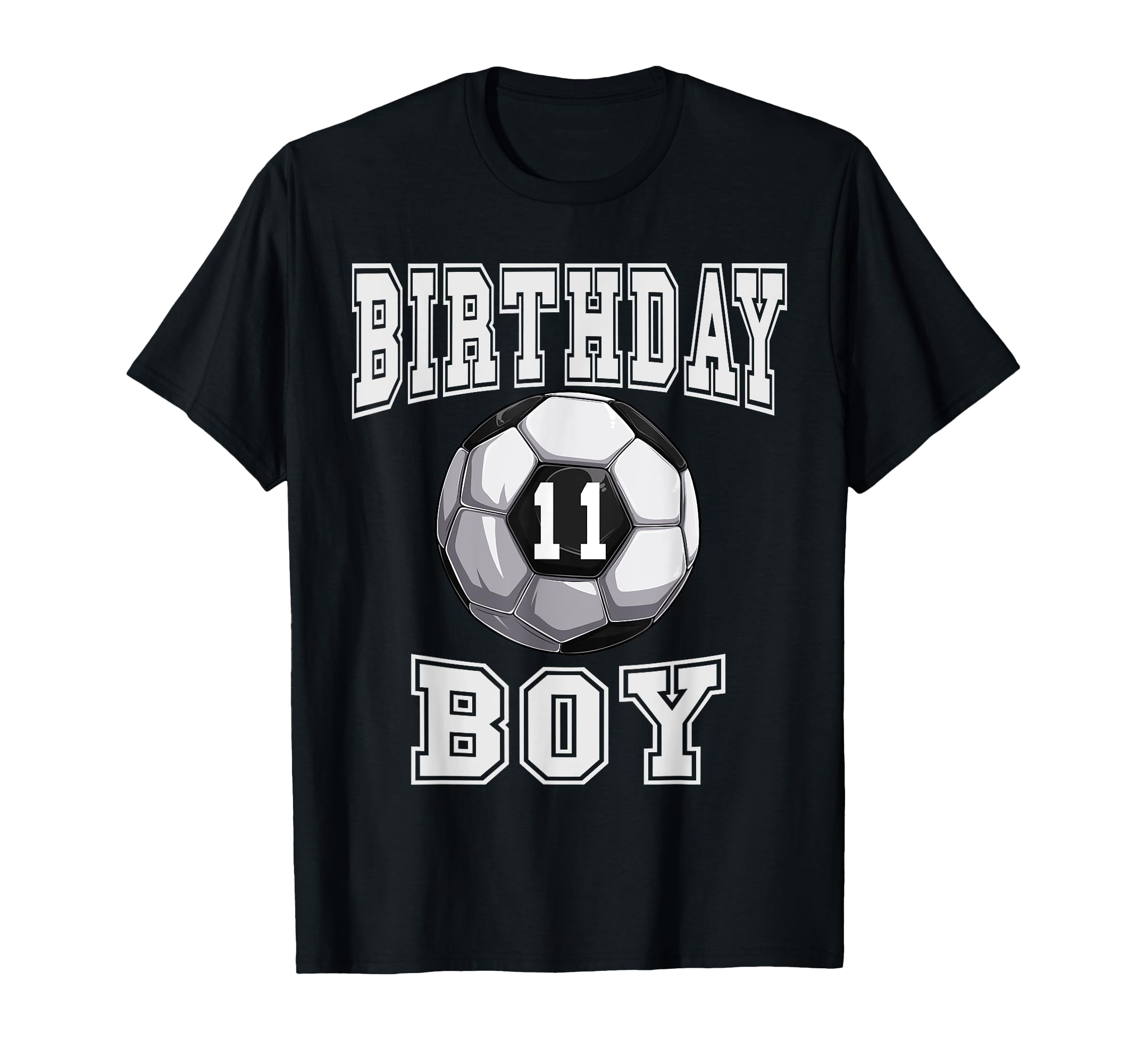 Soccer Birthday 11 Year Old 11Th T-Shirt - Aesthetic Graphic for Adults - T-Shirt, Sweatshirt, Hoodie