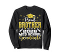 Proud Brother 2026 Class Med School Sweatshirt - Unique Graphic for Adults - T-Shirt, Sweatshirt, Hoodie