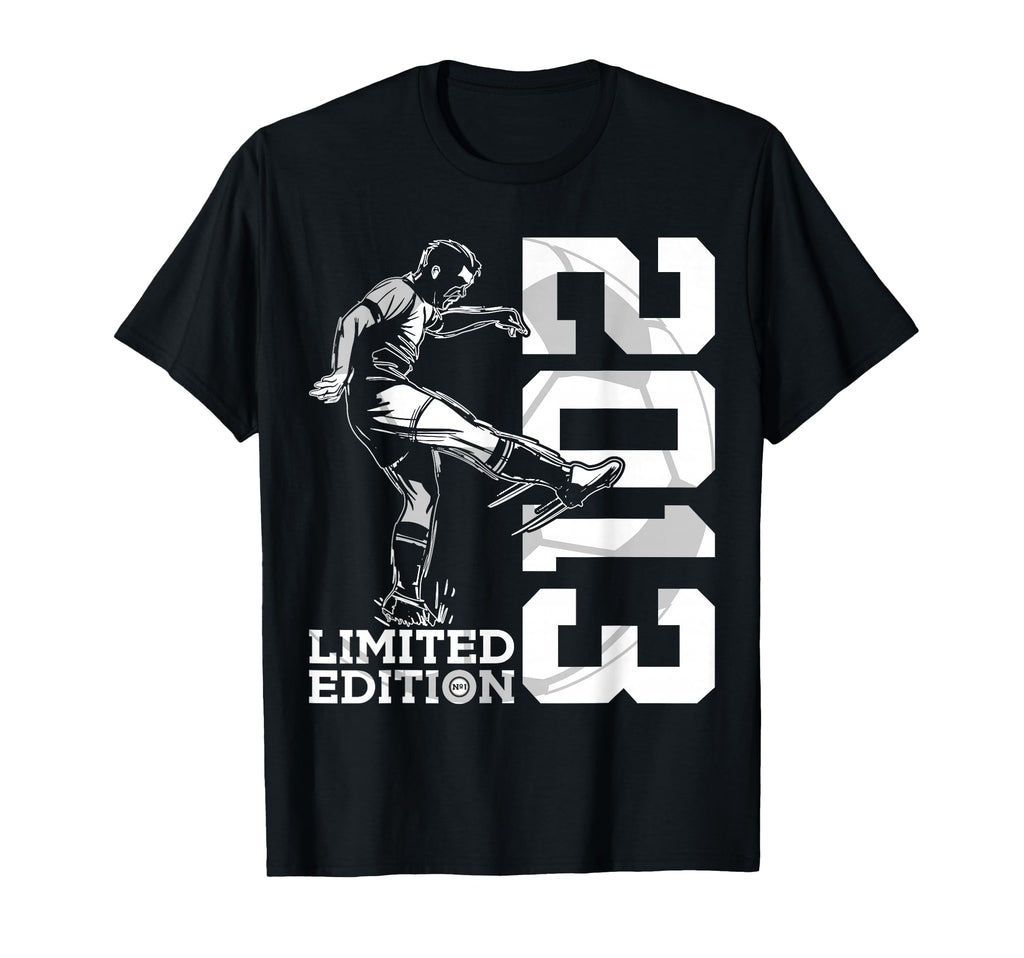2013 13 Years Soccer 13Th Birthday T-Shirt - Trendy Graphic Men Women - T-Shirt, Sweatshirt, Hoodie