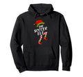 Funny Soccer Elf Family Matching Pajama Hoodie - Graphic Print for Adults - T-Shirt, Sweatshirt, Hoodie