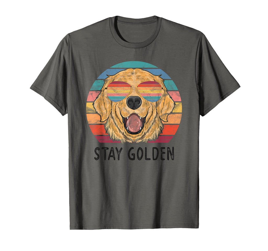 Stay Golden Retriever Dog T-Shirt - Novelty Apparel Men Women - T-Shirt, Sweatshirt, Hoodie