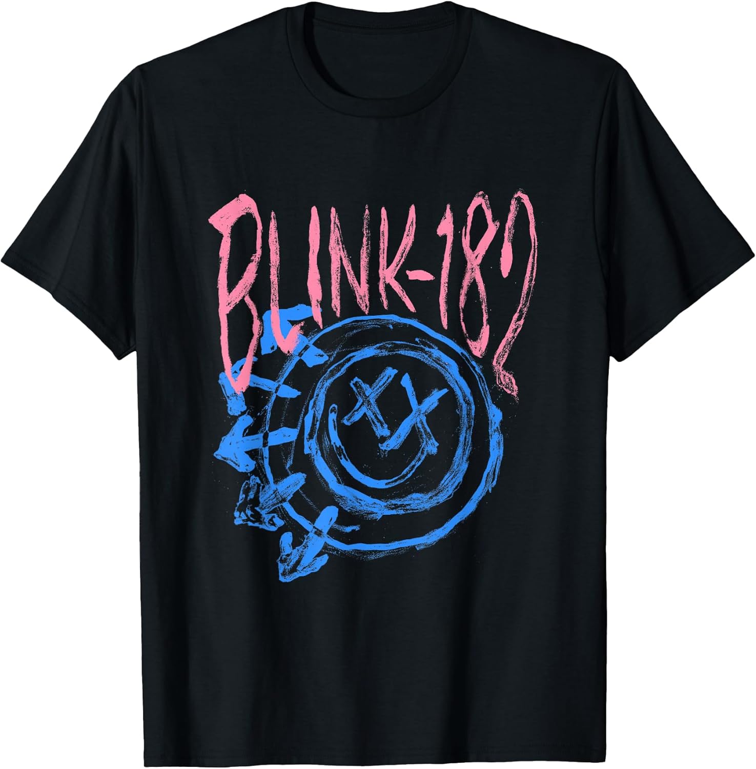 Official Blink-182 Smiley - Adult & Kids T-Shirts, Sweatshirts & Hoodies apparel design preview 1