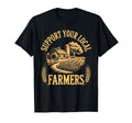 Farm Farmer Art Agriculture Tractor T-Shirt - Fun Novelty Design Men Women - T-Shirt, Sweatshirt, Hoodie