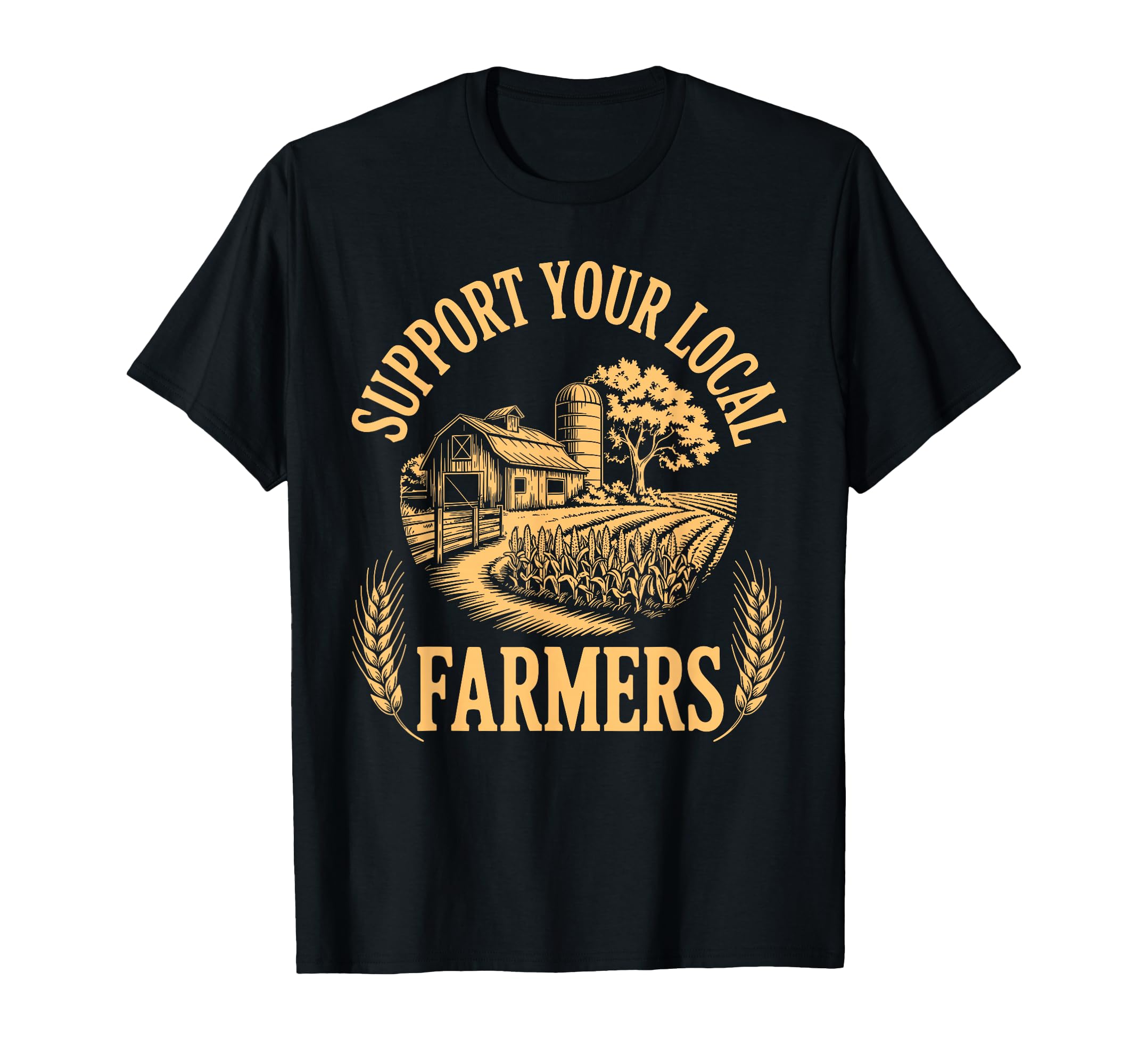 Farm Farmer Art Agriculture Tractor T-Shirt - Fun Novelty Design Men Women - T-Shirt, Sweatshirt, Hoodie