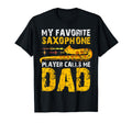 My Favorite Saxophone Player Calls Me T-Shirt - Minimalist Print Men Women - T-Shirt, Sweatshirt, Hoodie