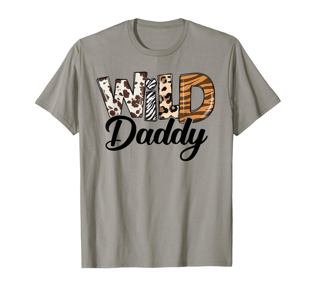 Wild Daddy Birthday Family Dad Safari T-Shirt - Custom Art Print Unisex - T-Shirt, Sweatshirt, Hoodie