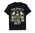 From Service To Fatherhood Im Still T-Shirt - Minimalist Print Men Women - T-Shirt, Sweatshirt, Hoodie