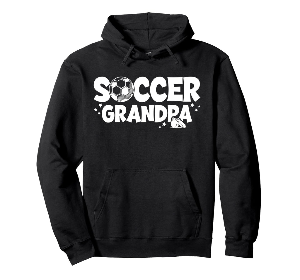 Soccer Grandpa Proud Soccer Player Hoodie - Custom Art Print Men Women - T-Shirt, Sweatshirt, Hoodie