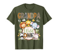 Grandpa Wild One 1St Birthday T-Shirt - Casual Everyday Wear Men Women - T-Shirt, Sweatshirt, Hoodie