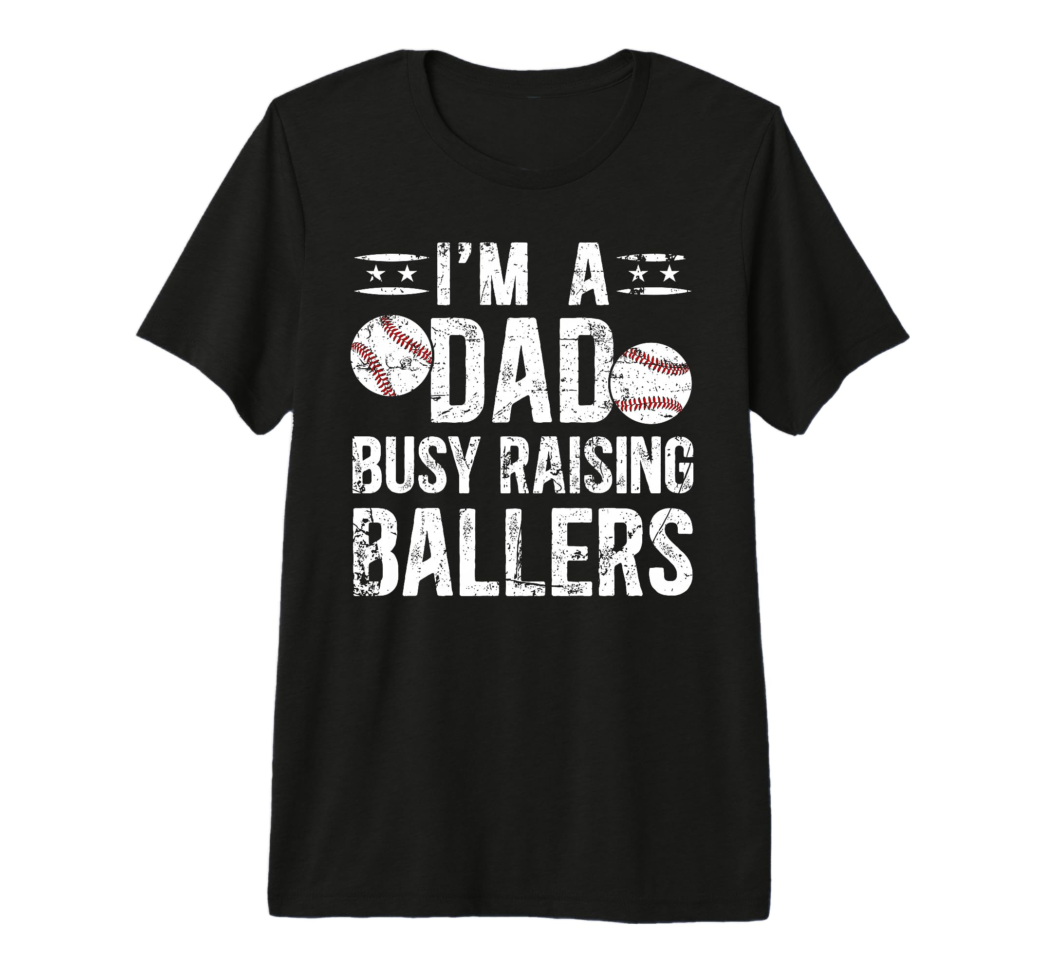 Mens Busy Raising Ballers Baseball Dad T-Shirt - Unique Graphic Men Women - T-Shirt, Sweatshirt, Hoodie