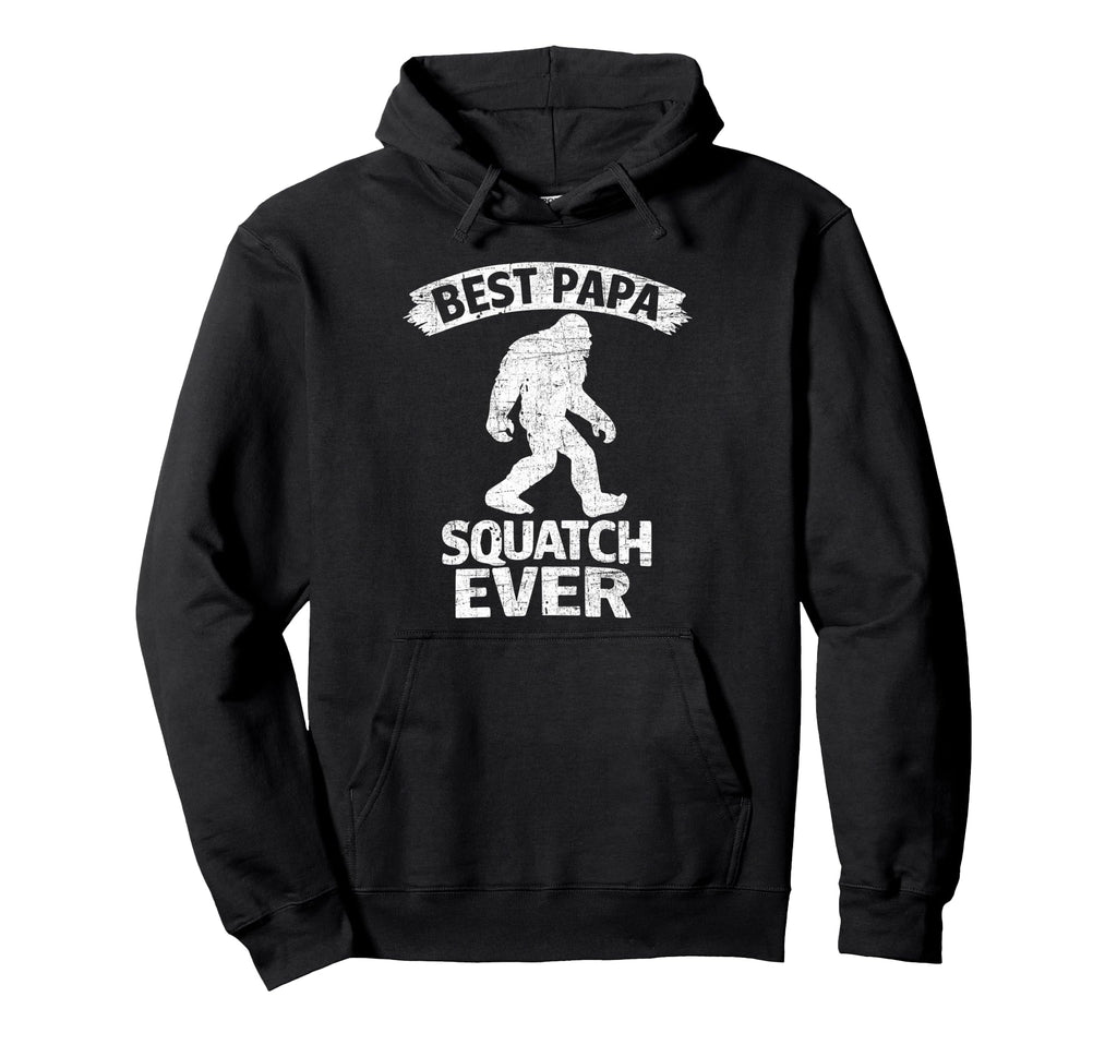 Bigfoot Dad Sasquatch Dad Best Papa Hoodie - Custom Art Print Unisex - T-Shirt, Sweatshirt, Hoodie