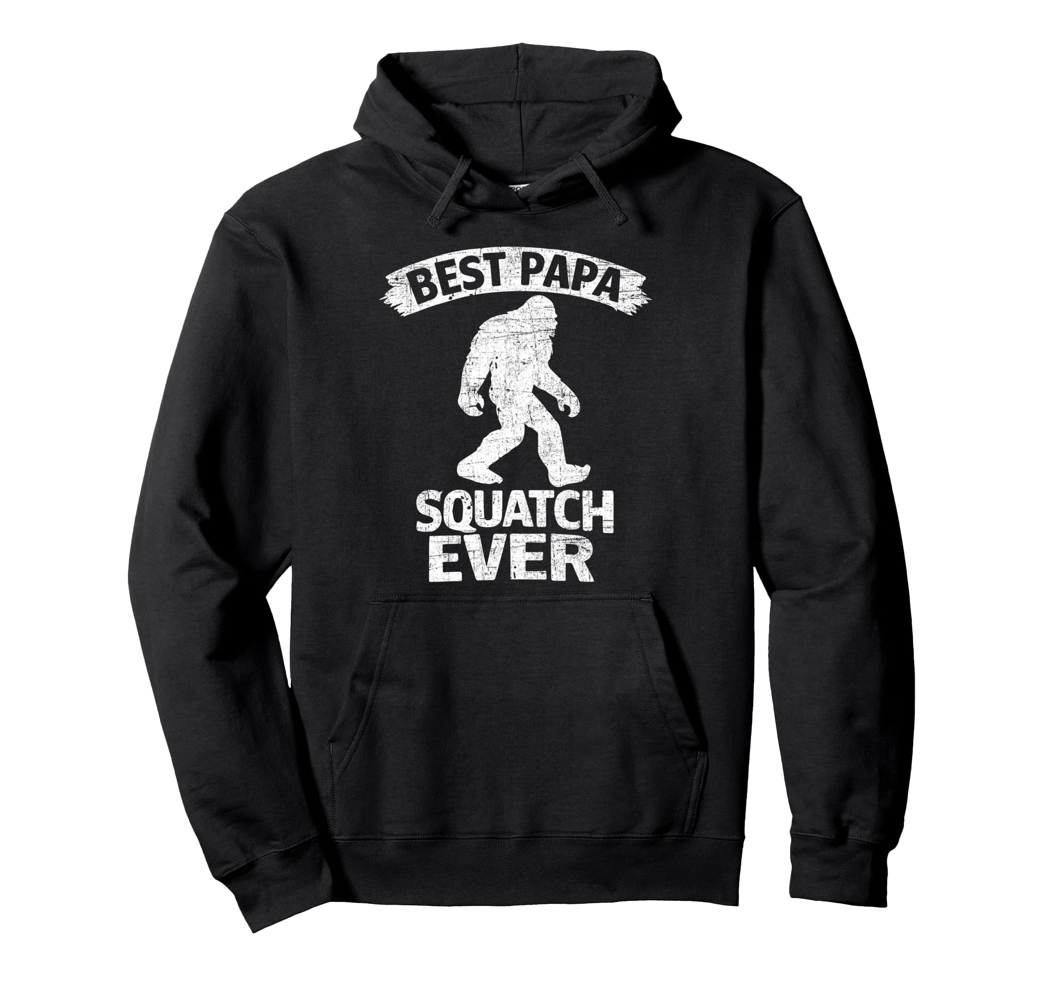 Bigfoot Dad Sasquatch Dad Best Papa Hoodie - Custom Art Print Unisex - T-Shirt, Sweatshirt, Hoodie