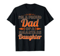 Proud Dad Smartass Daughter Awesome T-Shirt - Aesthetic Graphic Unisex - T-Shirt, Sweatshirt, Hoodie