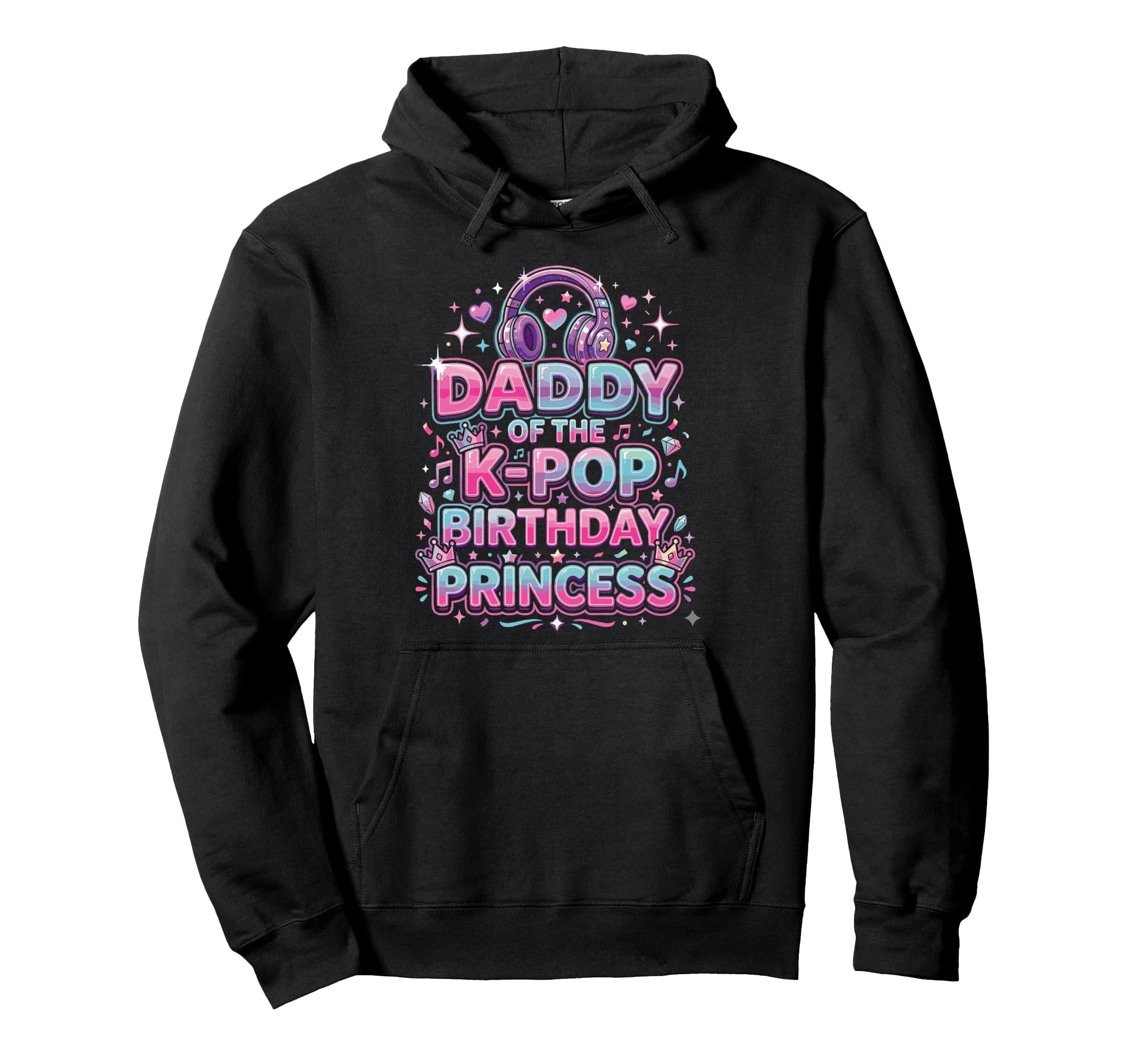 Korean Music Princess Daddy K Pop Hoodie - Aesthetic Graphic Unisex - T-Shirt, Sweatshirt, Hoodie