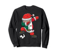 Soccer Dabbing Santa Mexico Sweatshirt - Novelty Apparel Men Women - T-Shirt, Sweatshirt, Hoodie